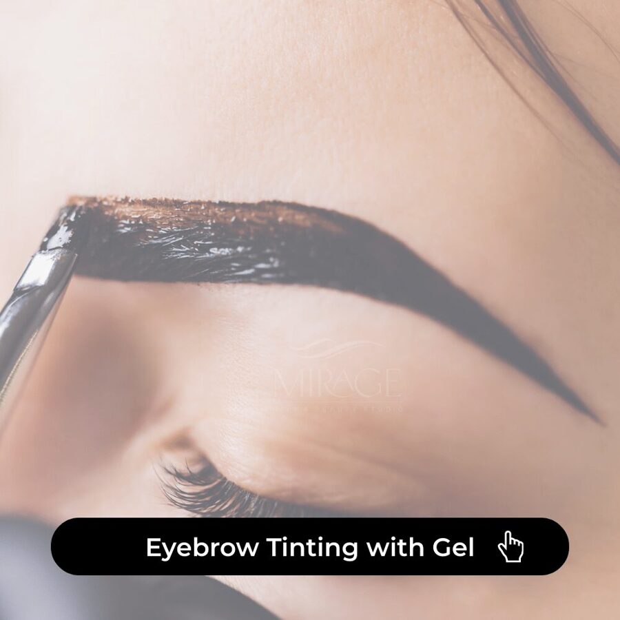 Eyebrow Tinting with Gel