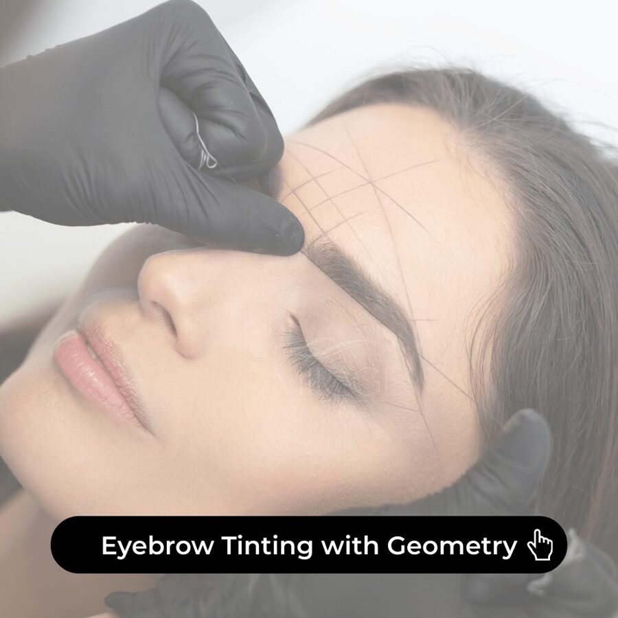 Eyebrow Tinting with Geometry